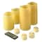 12 Packs: 9 ct. (108 total) Basic Elements™ Ivory LED Candle Set with Remote by Ashland®